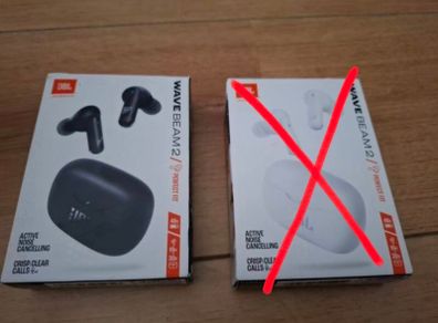 JBL Wave Beam 2 True Wireless Noise Cancelling Earbuds
