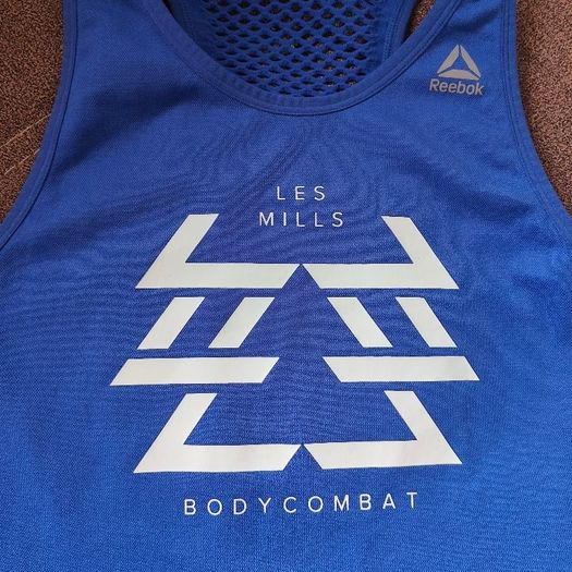Acid Blue Reebok Tank top size S