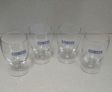 5 Vintage Ricard Glasses