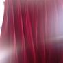 Long red velvet curtains with tie backs Image 2
