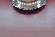 Small Silver tray with food dome