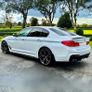 For Bmw G30 G31 5 Series Full Body Kit Gloss Black Front Lip Diffuser Spoiler M Sport 2017- 2021 Image 4