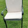 5 Piece Garden Dining Set in Cast Aluminium Image 2