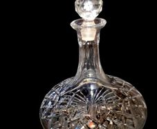 Galway crystal Longford ships decanter