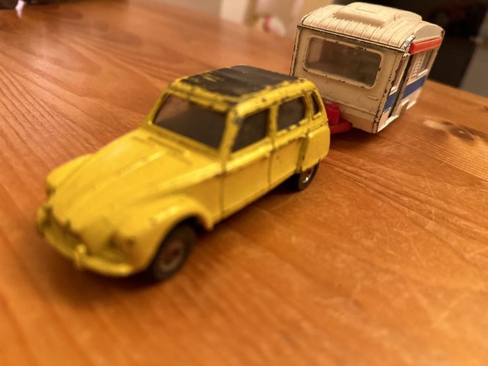 Corgi Citroen Dyane and Caravan