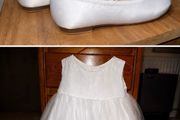 Flower Girl Dress with Matching Shoes