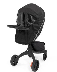 stokke black rain cover