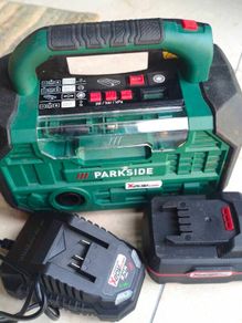 PARKSIDE X20V Cordless Compressor Inflator Set  Includes:4Ah battery Charger