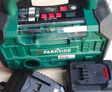 PARKSIDE X20V Cordless Compressor Inflator Set  Includes:4Ah battery Charger