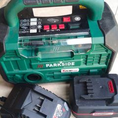 PARKSIDE X20V Cordless Compressor Inflator Set  Includes:4Ah battery Charger
