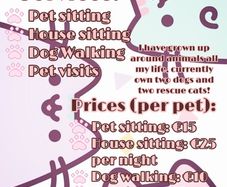 Pet sitting service in Limerick!