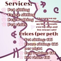 Pet sitting service in Limerick!
