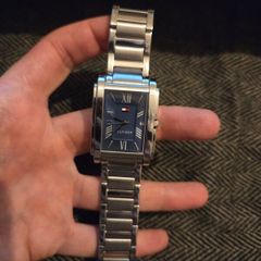 Mens Tommy Hilfiger Stainless Steel Blue Dial Watch - Fully Working