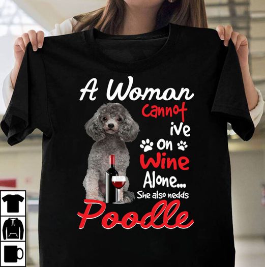 1 design 30 versions a woman can not survive on wine alone