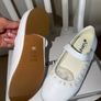 Dubarry girls white shoes Image 6