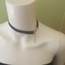 Black lace necklace Image 2