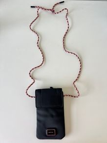 Parfois Black Crossbody Phone Bag