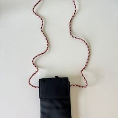 Parfois Black Crossbody Phone Bag