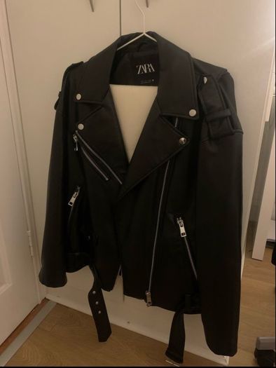 Zara leather jacket