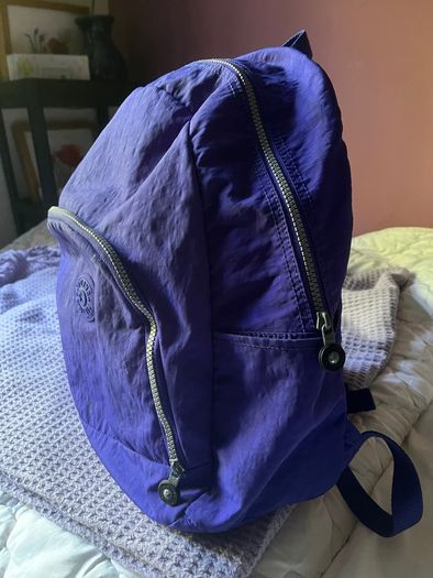 Kipling backpack medium, bright blue