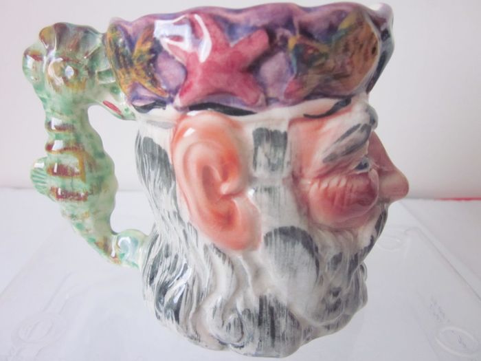 Vintage Shorter& Son Toby Jug Father Neptune