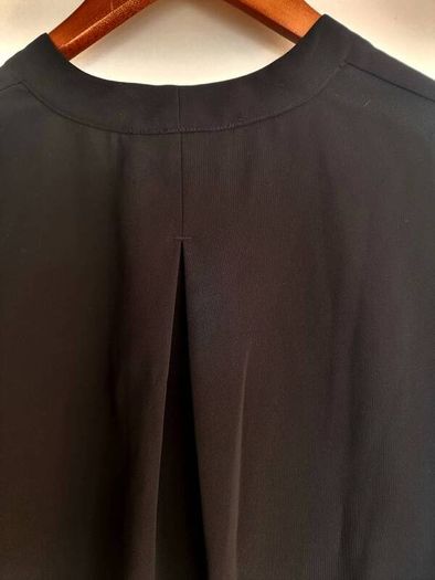 Black Selected Femme V-Neck Top, SIze 42