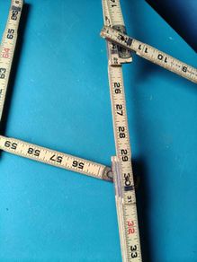 Vintage Folding Ruler