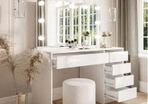 Glamour Vanity Table with Hollywood mirror LED