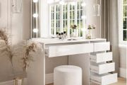 Glamour Vanity Table with Hollywood mirror LED