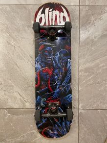 Vintage Blind 2012 Skateboard Complete Tensor Trucks Blind Wheels