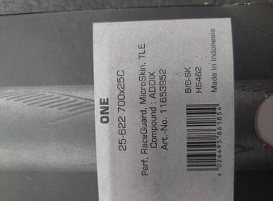Road tyres Schwalbe tubless