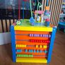 Squirrel Play Wooden 5-in-1 Activity Cube Image 2