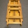 Winsor and Newton Vintage Donkey Artist's Easel Bench Wooden England Image 7