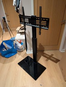TV Stand (Glass Base)