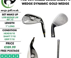 PXG 0311 Milled Sugar Daddy II Wedge Lw 60 Degree.13 / Dynamic Gold Wedge