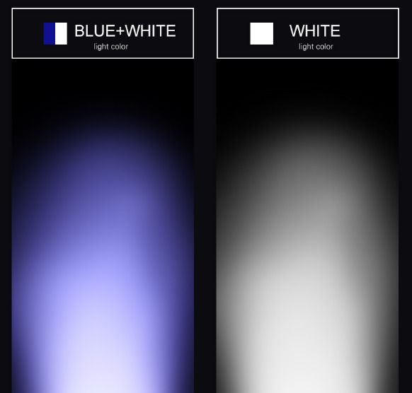 22-49cm Fish Tank Lamp With Extendable Brackets White And Blue LEDs Fits for Aquarium