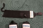 My protein gym strap and hand wraps.