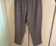 Handmade elasticated waist trousers