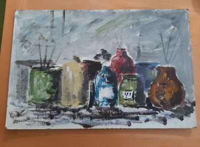 Original oil sketch