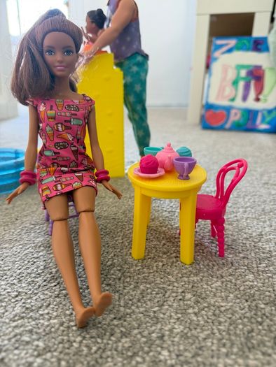 Barbie family + accessories
