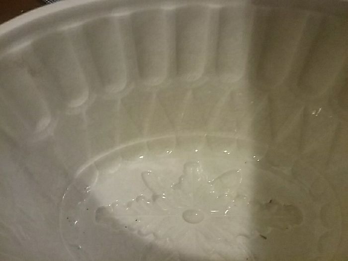 Vintage ceramic jelly mould