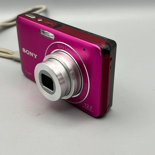 Sony Cyber-shot DSC-W310 12.1MP Digital Camera Pink - Full Kit