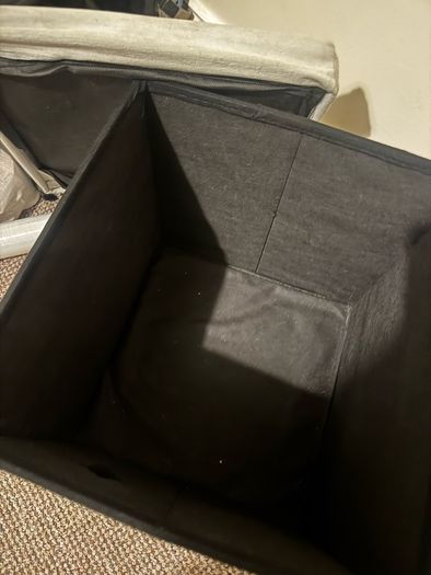 Cube storage box