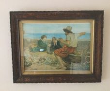 Art - Vintage Coloured Print.