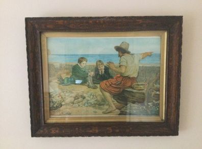 Art - Vintage Coloured Print.