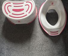 Peppa Pig toilet seat and stool