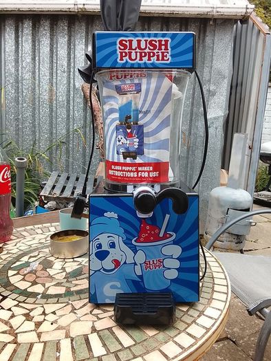 slush puppie only used wonce, in solid Condition