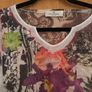FEELGOOD PARIS Floral Print Tulle Tunic Top Image 4