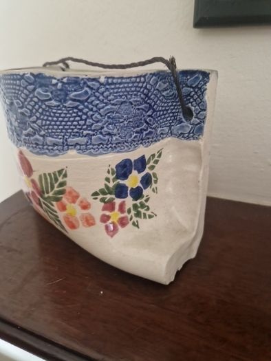 wallpocket irish pottery
