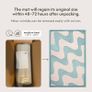 Cloudsoft baby play mat 200x150x2.5cm, curved children's room rug memory foam  baby crawling mat with non slip underside children's play mat/tatami mat Image 5